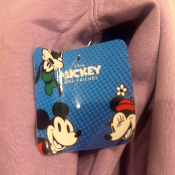 NWT Disney Mickey & Friends purple hoodie- xs to xl - Picture 7 of 7